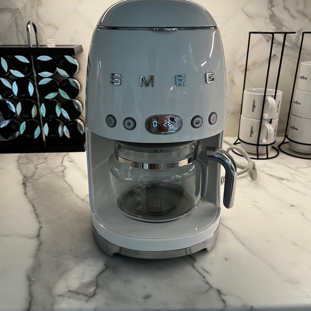 White Coffee Maker
